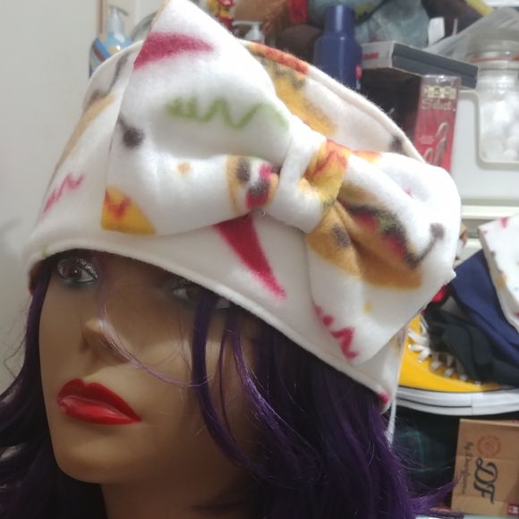 🌮Handmade Happy Taco Print EarWarmer Set - Picture 2 of 9